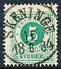 Classic Sweden: 1877 5 re green perf 13, with a very nice SKENINGE town cancel.