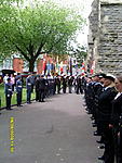 Standards on Parade - National Army Day service 28.6.09